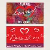 You Are Loved Cards (Front & Back)