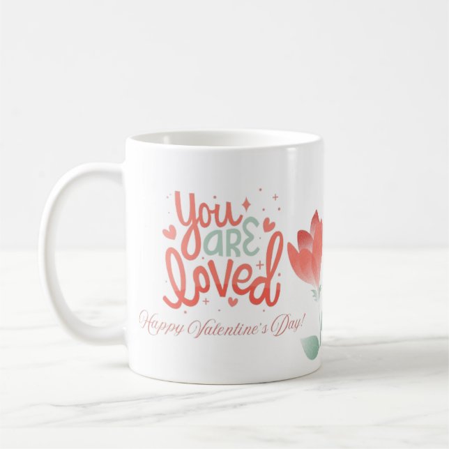 You Are Loved Coffee Mug (Left)