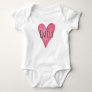 You are Loved Customizable Baby Organic Bodysuit