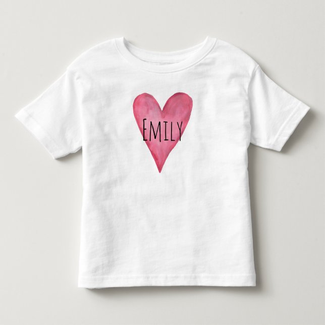 You Are Loved Customizable Girls Hoodie Toddler T-shirt (Front)