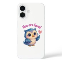 You Are Loved – Cute Affirmation Throw Pillow