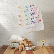 You Are Loved Fun Rainbow Positive Affirmations