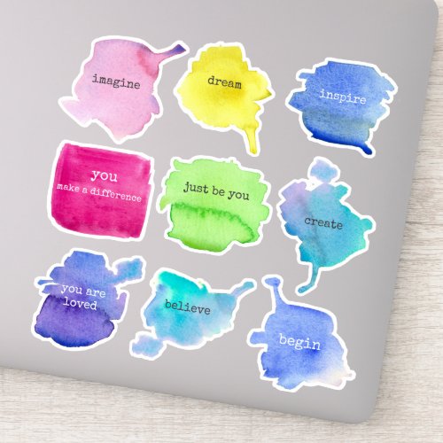 You Are Loved Inspiration Positive Words Sticker