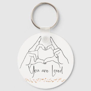 You are Loved Keychain