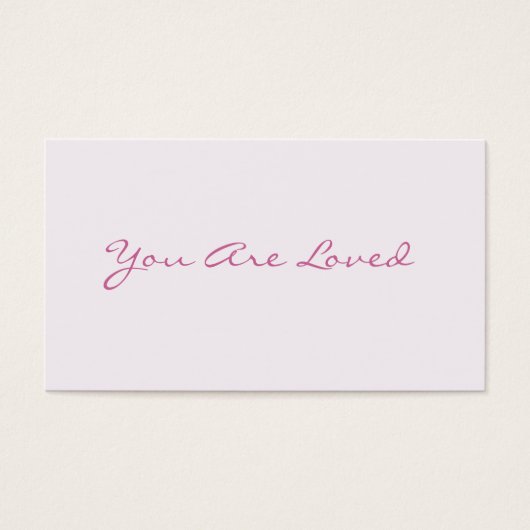You Are Loved Love Notes (Front)