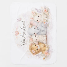 You Are Loved Nursery Animals – Gender Neutral Des