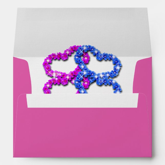 You Are Loved Pink Blue Envelopes (Back (Bottom))