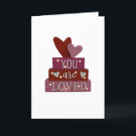 **YOU ARE LOVED*** ROMANTIC CHRISTMAS CARD<br><div class="desc">THANK YOU FOR STOPPING BY 1 OF MY 8 STORES!!!!!</div>