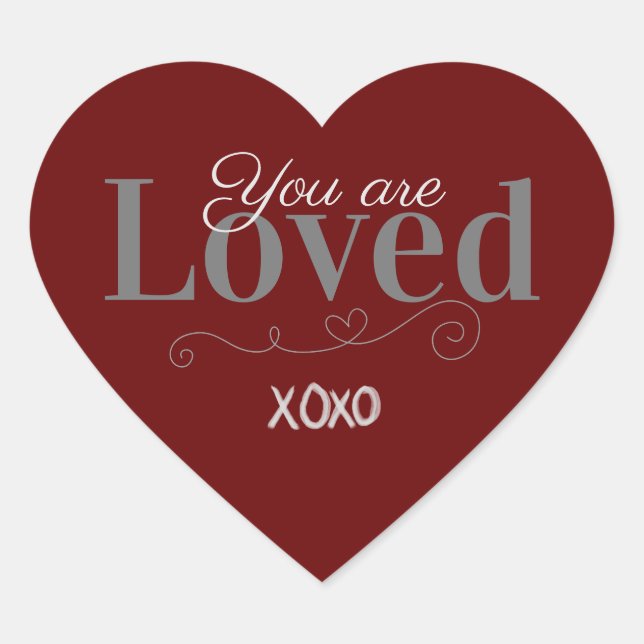 You Are Loved Stickers (Front)