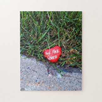 You Are Loved Stone Jigsaw Puzzle