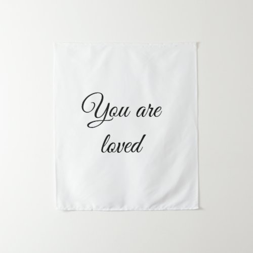 You are loved sun motivation quote mindful blessed tapestry