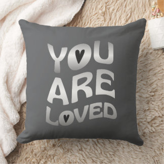 You Are Loved Throw Pillow