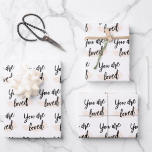 You Are Loved Wrapping Paper Set