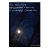 You are luminous (Front)