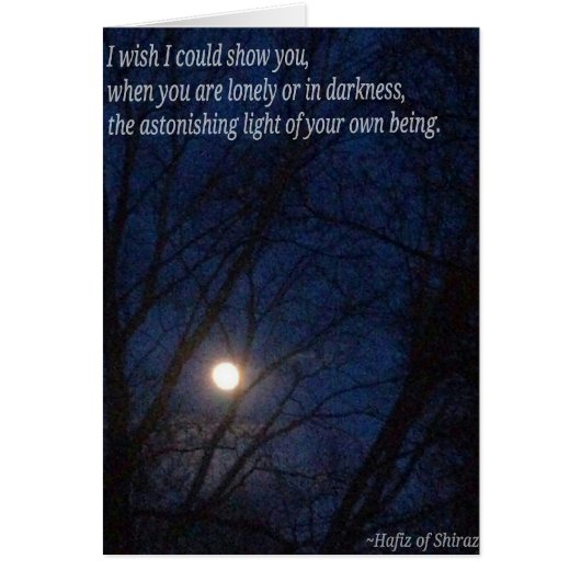 You are luminous cards (Front)