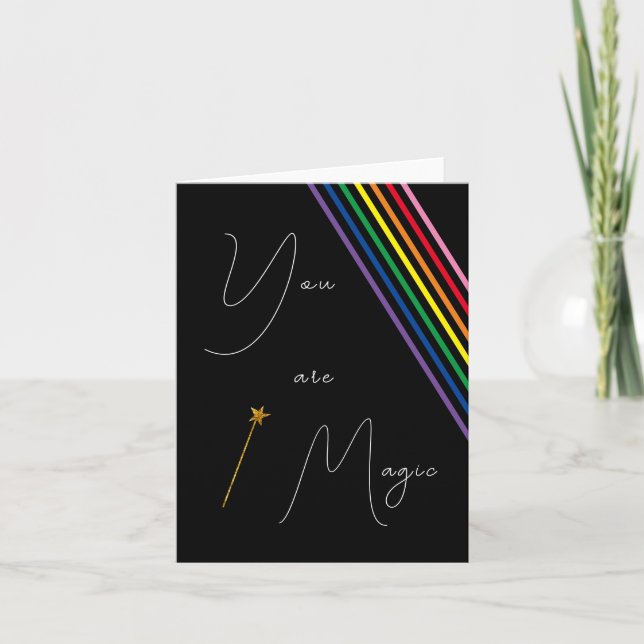 You are Magic Rainbow Card (Front)