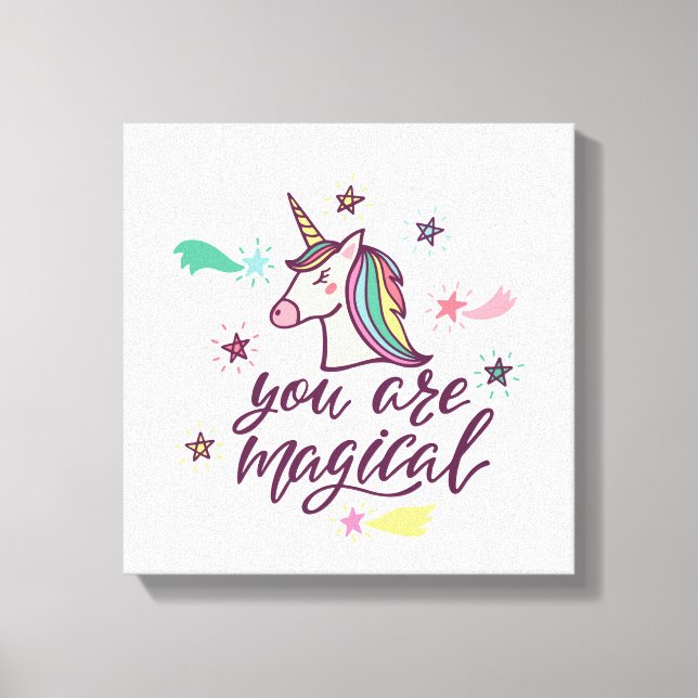 You Are Magical Canvas Print (Front)