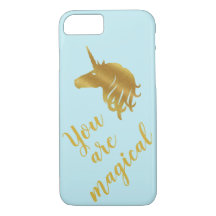 You are Magical Gold & Blue Case