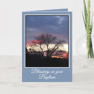 You Are Mine Adult Baptism Card