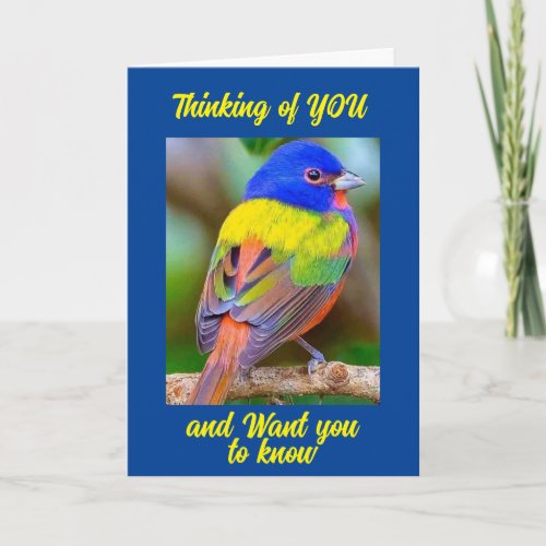 YOU ARE MISSED BY ME  CARD