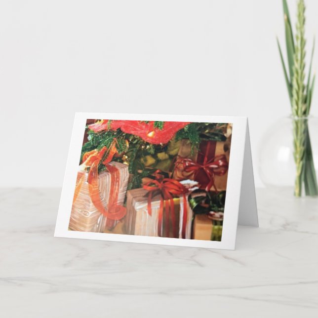 YOU ARE MORE SPECIAL THAN ANY GIFT CHRISTMAS CARD (Front)