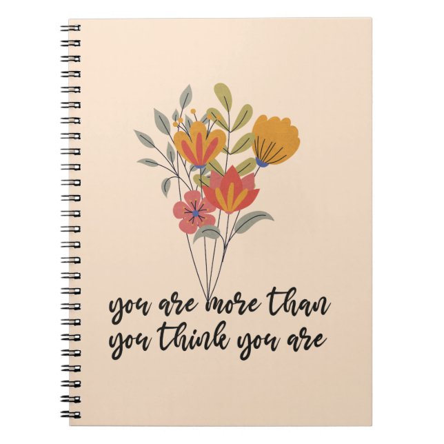 You Are More Than You Think You Are Notebook (Front)