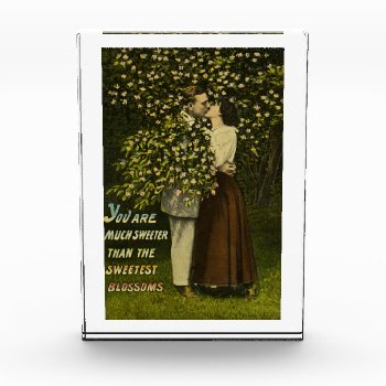 You Are Much Sweeter Than The Sweetest Blossom Pos Photo Block by scenesfromthepast at Zazzle