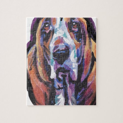 You Are My Basset Hound Heart Jigsaw Puzzle