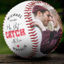'You Are My Best Catch' Boyfriend Couple Photo Baseball