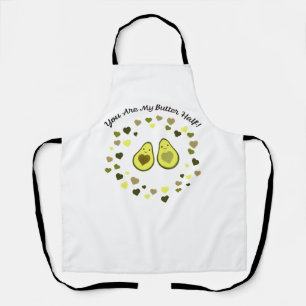You are My Butter Half Love Avocados Apron