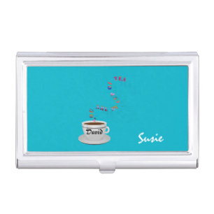 You Are My Cup of Tea Business Card Holder