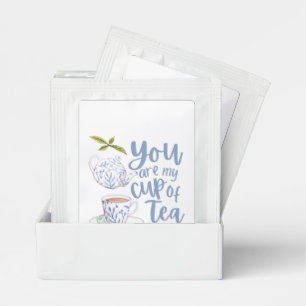You Are My Cup Of Tea Labels Bag Drink Mix