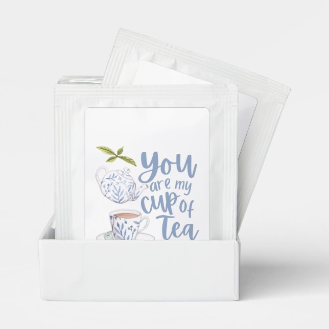 You Are My Cup Of Tea Labels Bag Drink Mix (Pair)