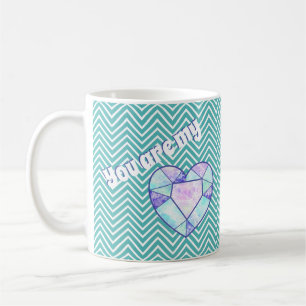 You are my DIAMOND heart Coffee Mug