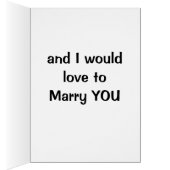 **YOU ARE MY DREAM COME TRUE** "MARRY ME?" (Inside (Right))