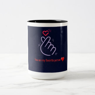 "You Are My Favorite Person" Ceramic Mug