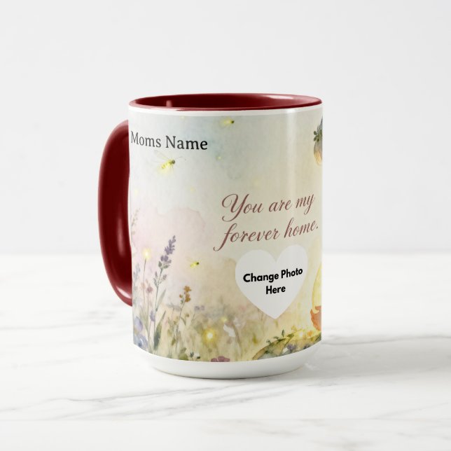 You Are My Forever Home | Romantic Ceramic Mug (Front Left)