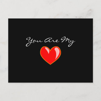 "You Are My Heart" Postcard -Lonely Nights Version