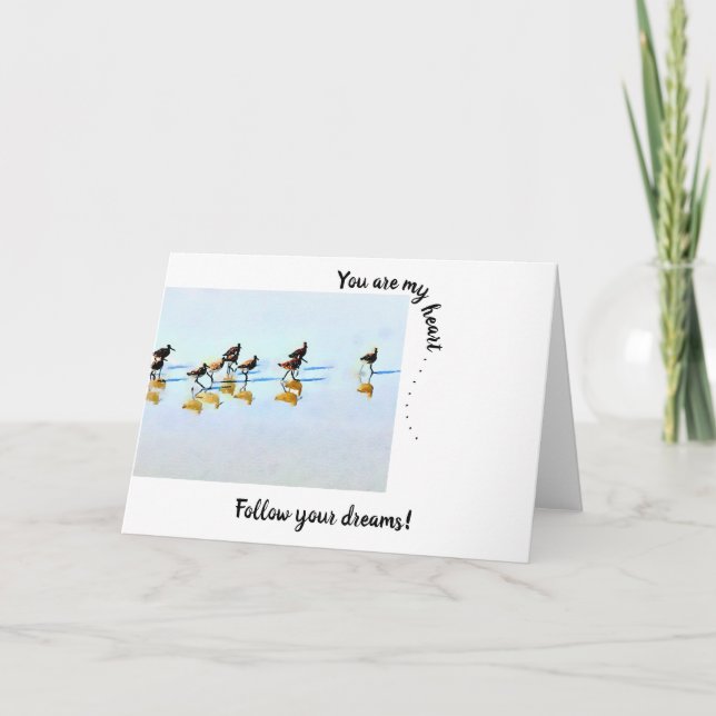 You are my heart~Sandpipers Hilton Head Beach Card (Front)
