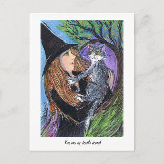 You are my heart's desire! postcard