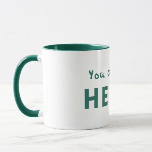 You are my hero mug