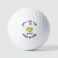 You Are My Hole in One Custom Initials Romantic
