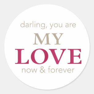 you are my love sticker