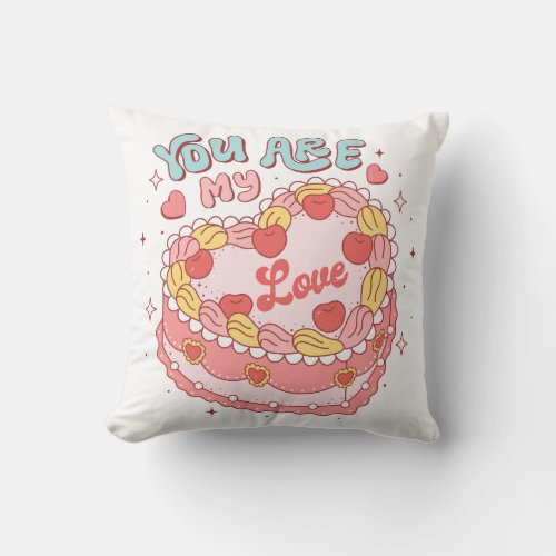 You Are My Love Throw Pillow