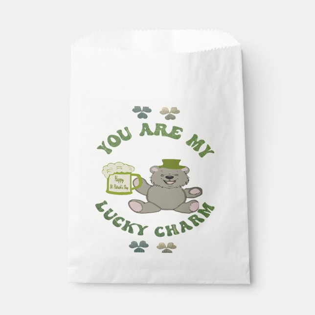 You are My lucky Charm  Favor Bag (Front)
