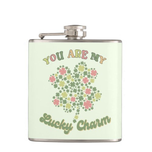 You Are My Lucky Charm Flask