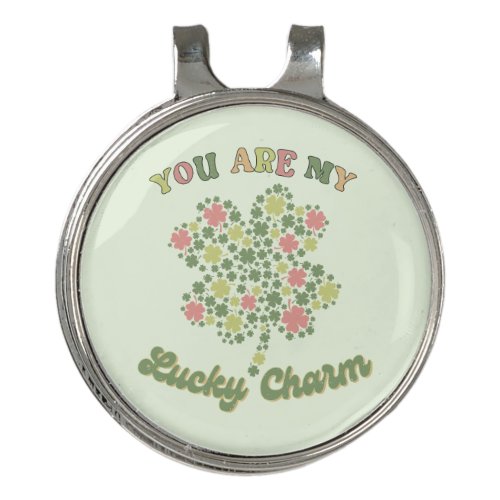You Are My Lucky Charm Golf Hat Clip