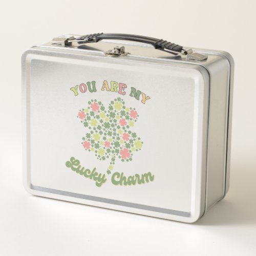 You Are My Lucky Charm Metal Lunch Box