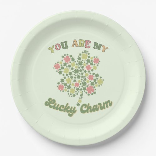You Are My Lucky Charm Paper Plates