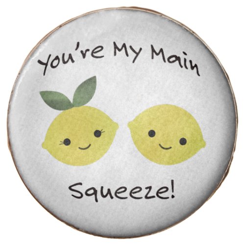 You are My Main Squeeze lemons Chocolate Covered Oreo